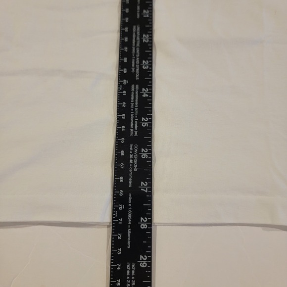 Polo Ralph Lauren Big Pony Tee Mens XL White With Navy Logo Number 3 Short Sleev - Picture 5 of 6